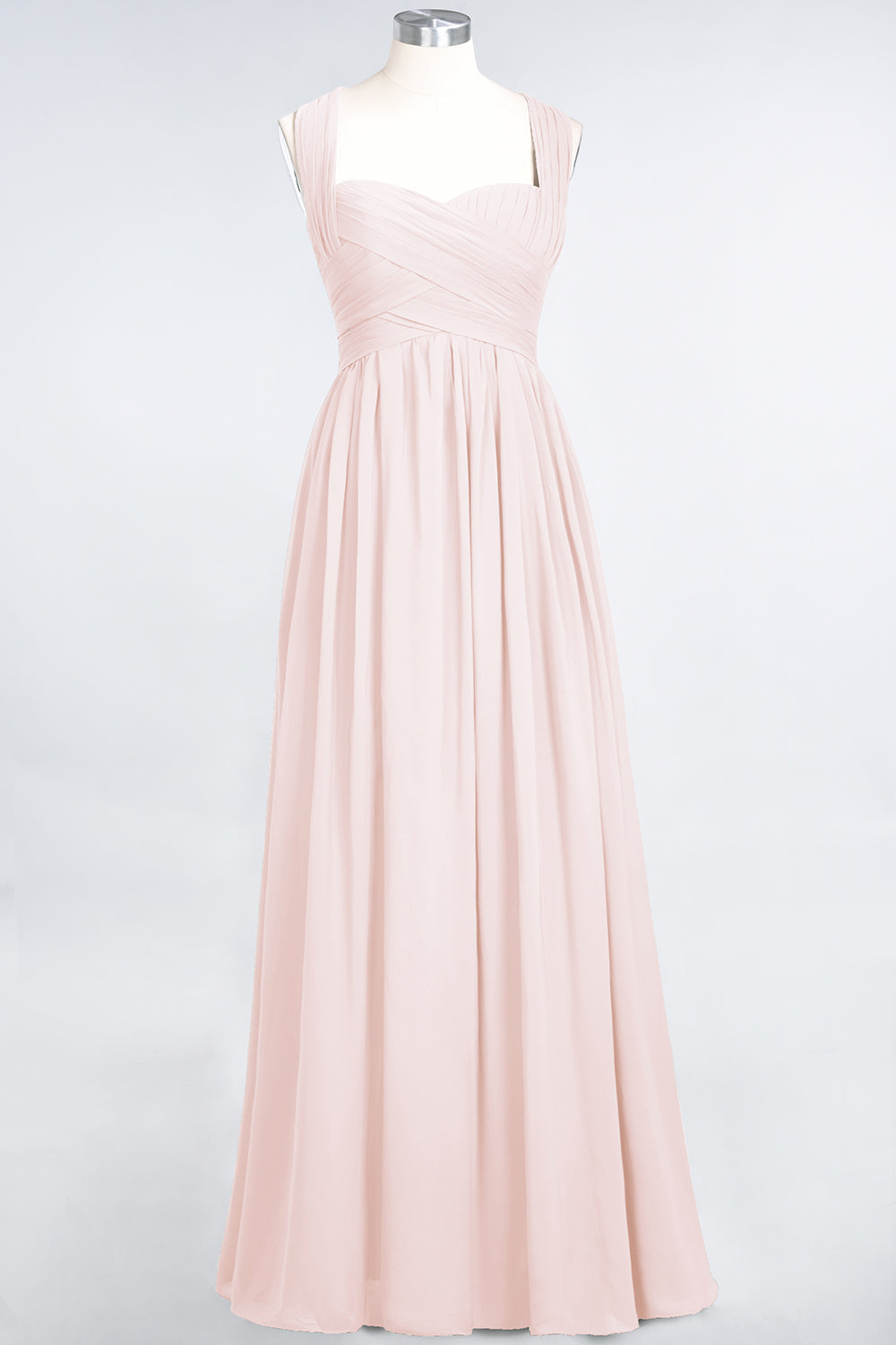 Chic Tiered Sweetheart Cap-Sleeves Bungurdy Bridesmaid Dresses