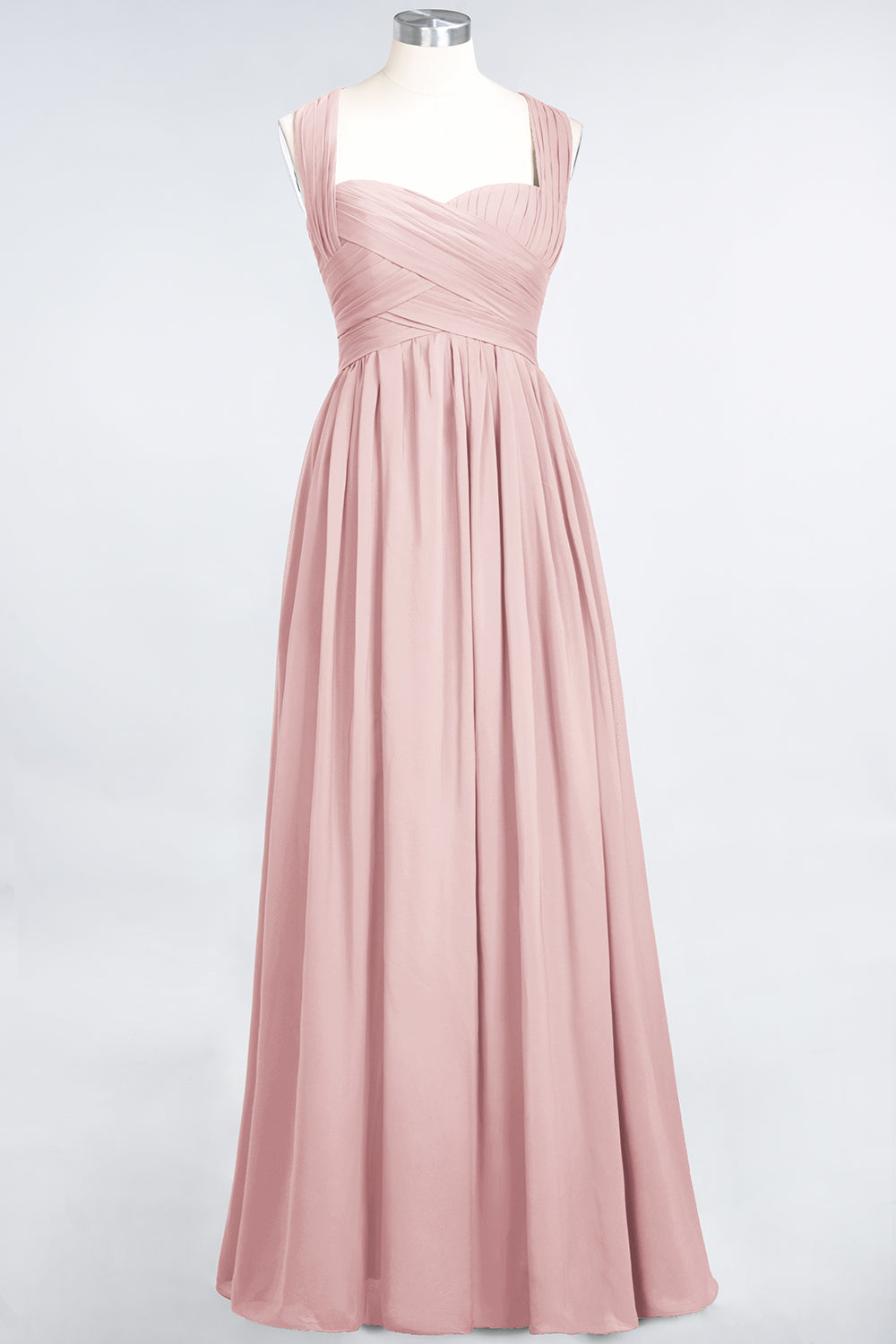 Chic Tiered Sweetheart Cap-Sleeves Bungurdy Bridesmaid Dresses
