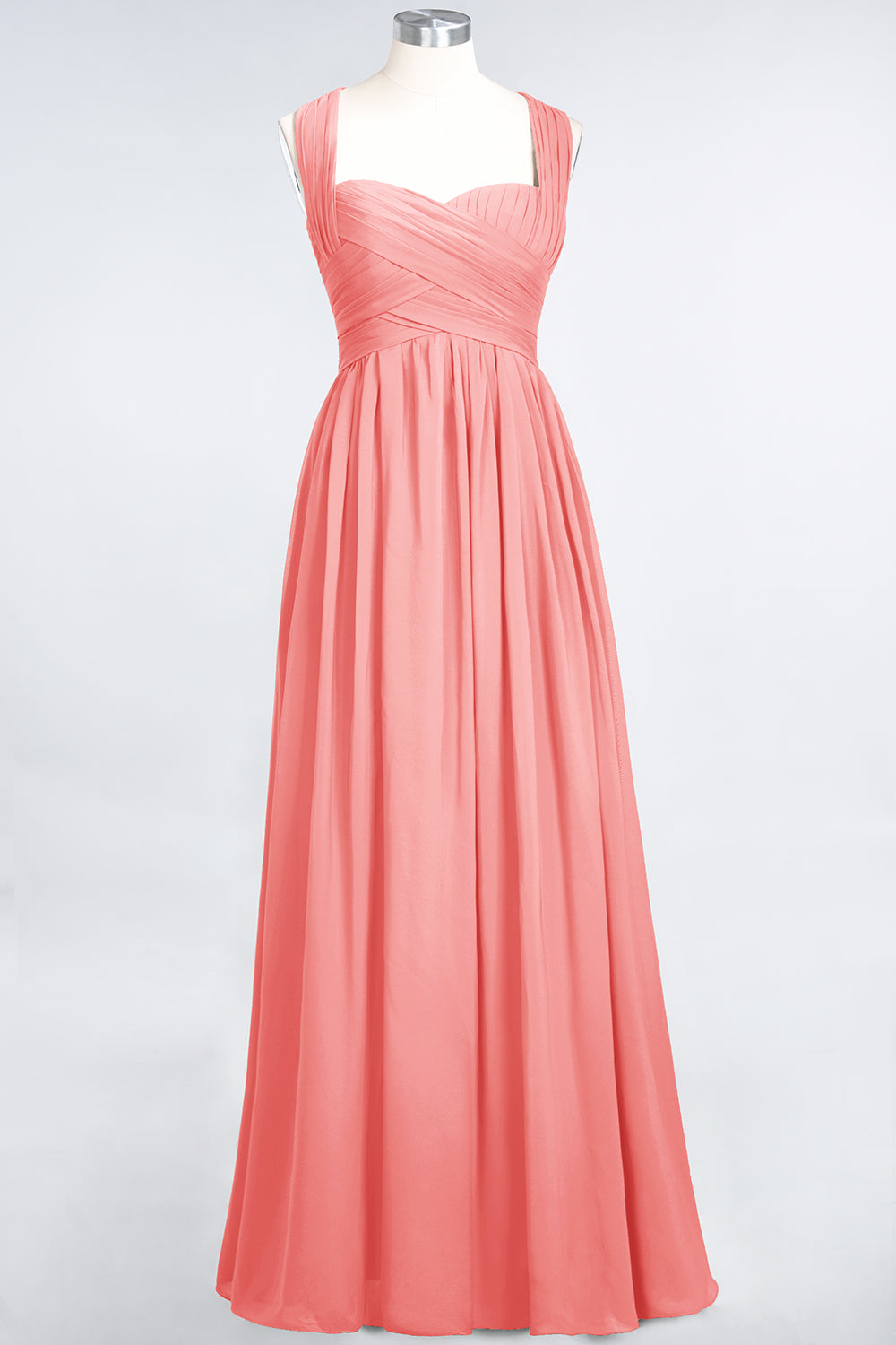 Chic Tiered Sweetheart Cap-Sleeves Bungurdy Bridesmaid Dresses