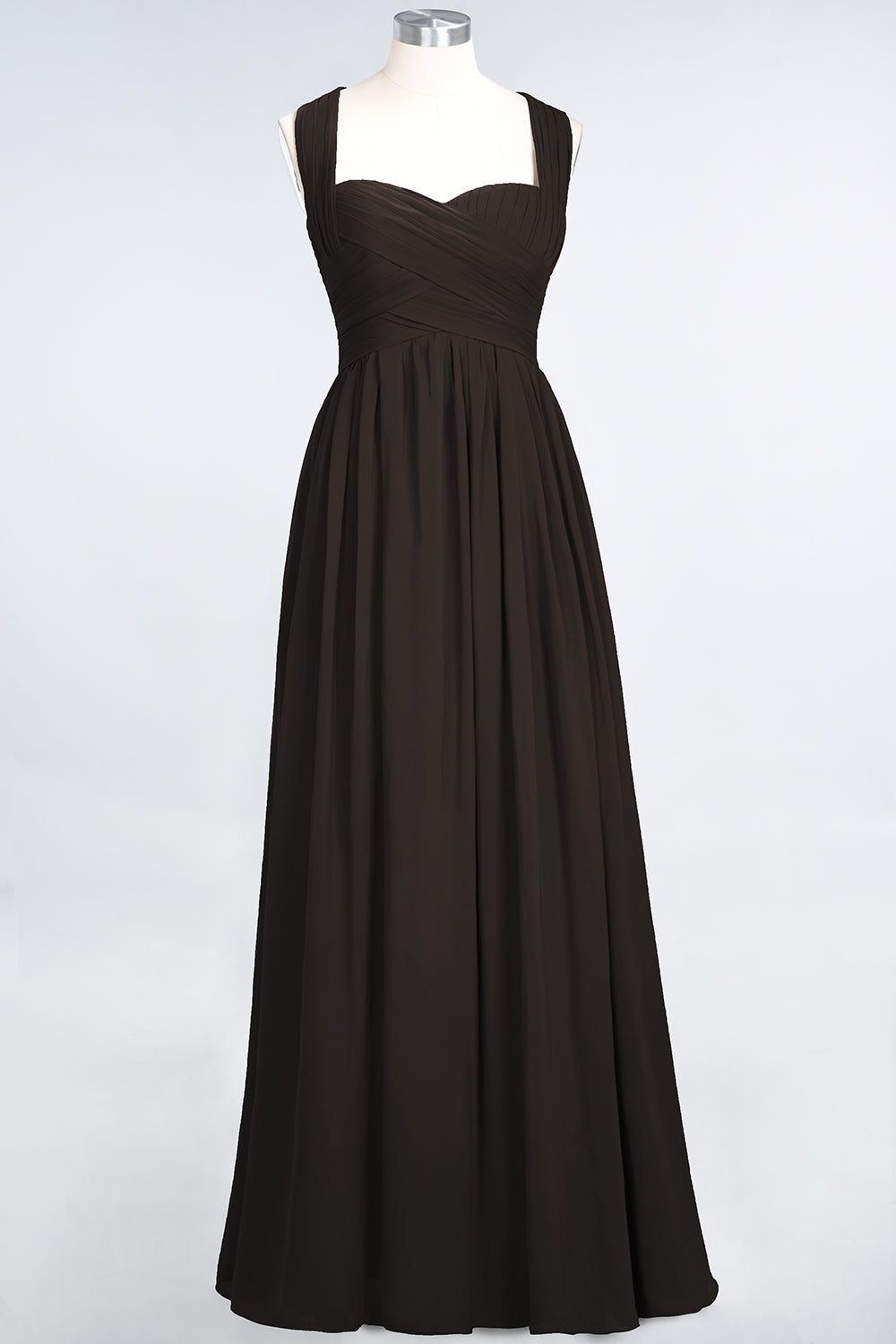 Chic Tiered Sweetheart Cap-Sleeves Bungurdy Bridesmaid Dresses