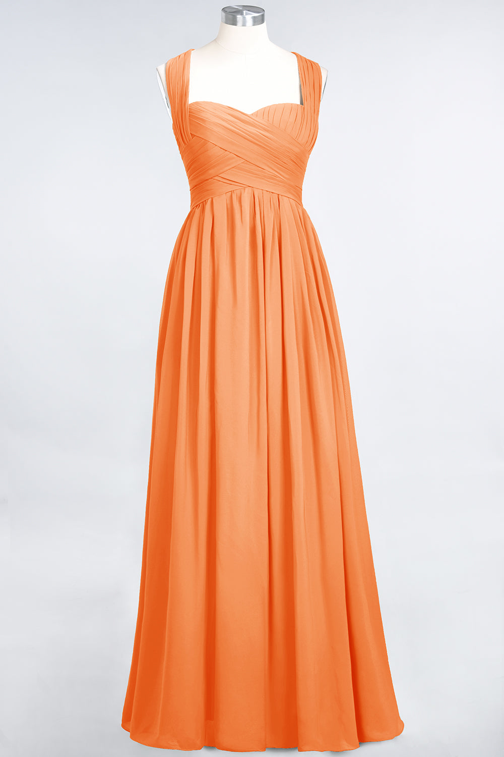 Chic Tiered Sweetheart Cap-Sleeves Bungurdy Bridesmaid Dresses