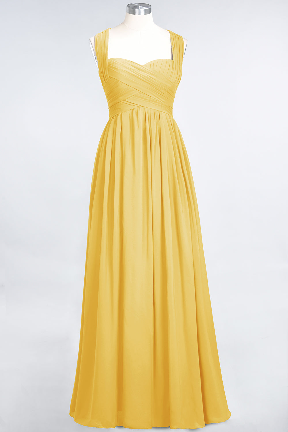 Chic Tiered Sweetheart Cap-Sleeves Bungurdy Bridesmaid Dresses