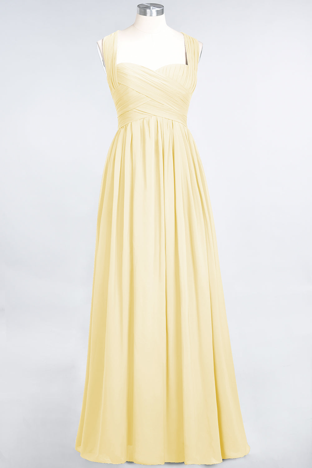Chic Tiered Sweetheart Cap-Sleeves Bungurdy Bridesmaid Dresses
