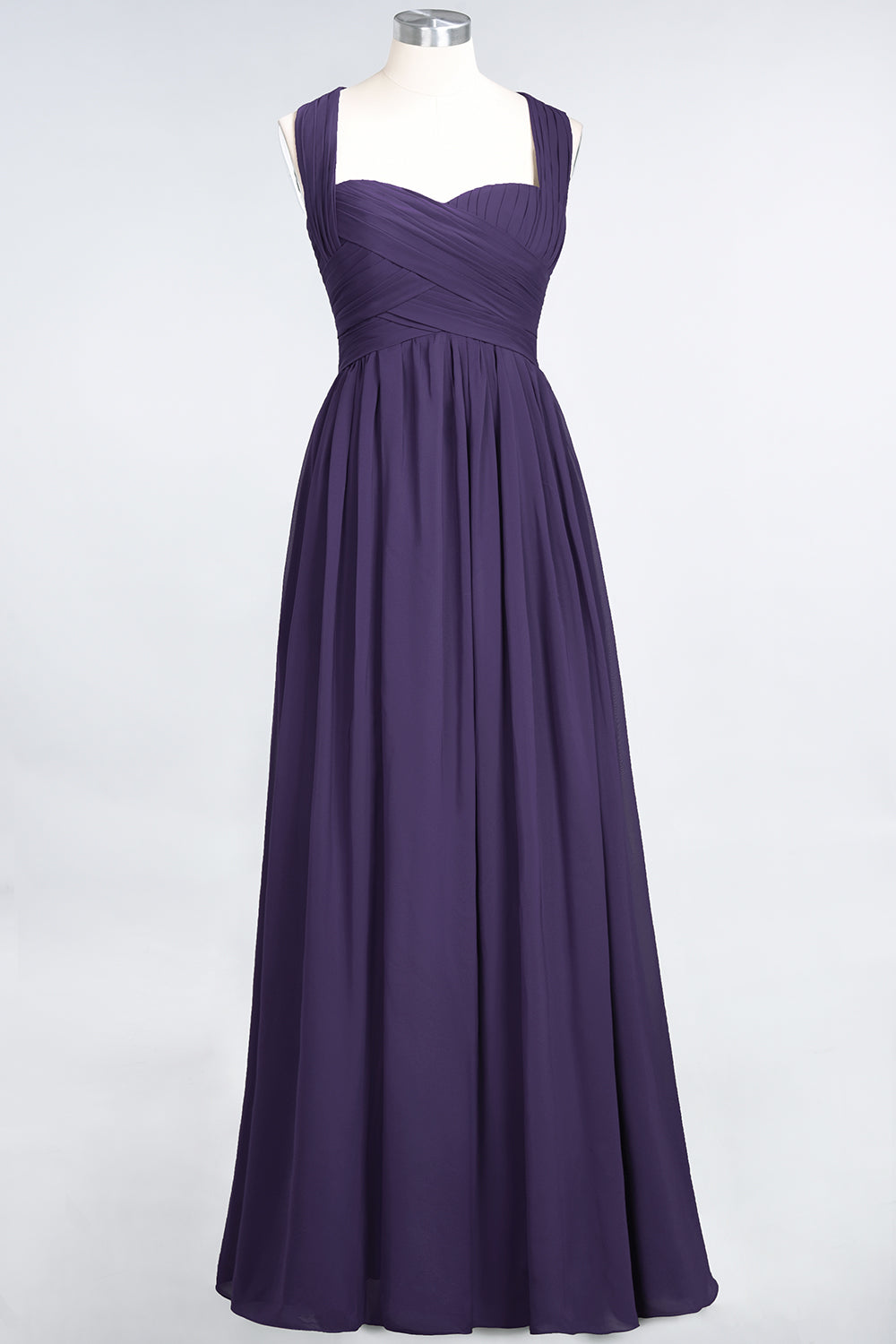 Chic Tiered Sweetheart Cap-Sleeves Bungurdy Bridesmaid Dresses