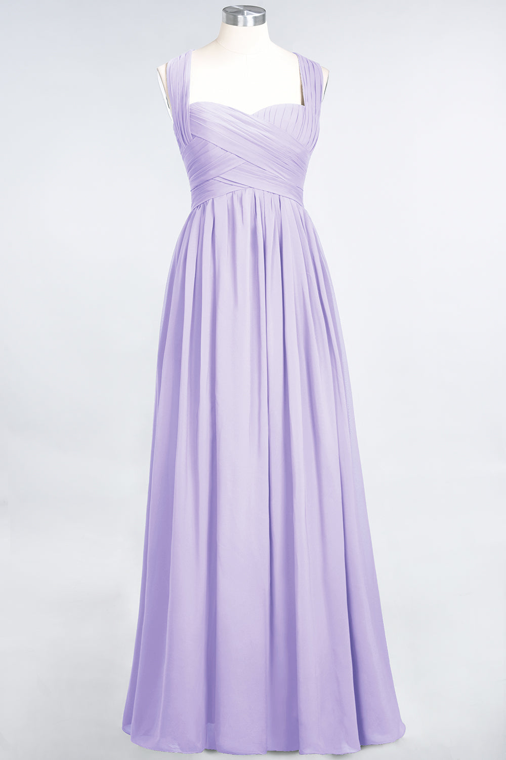 Chic Tiered Sweetheart Cap-Sleeves Bungurdy Bridesmaid Dresses