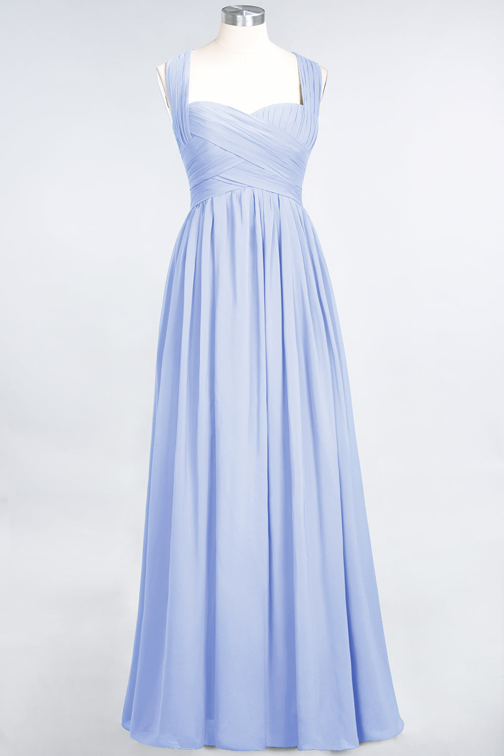 Chic Tiered Sweetheart Cap-Sleeves Bungurdy Bridesmaid Dresses