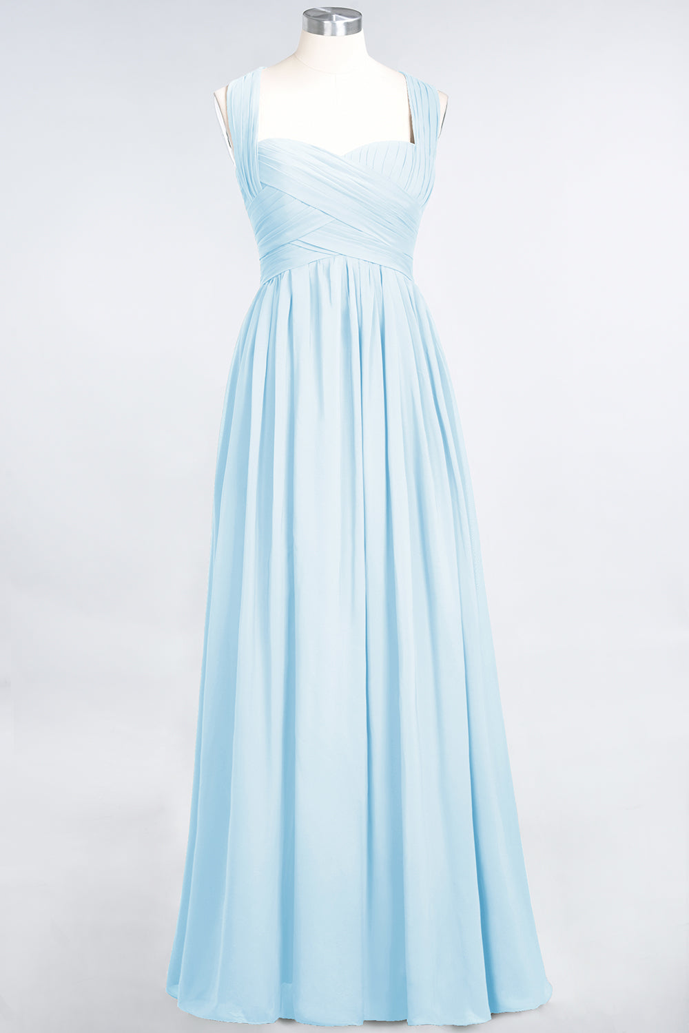 Chic Tiered Sweetheart Cap-Sleeves Bungurdy Bridesmaid Dresses