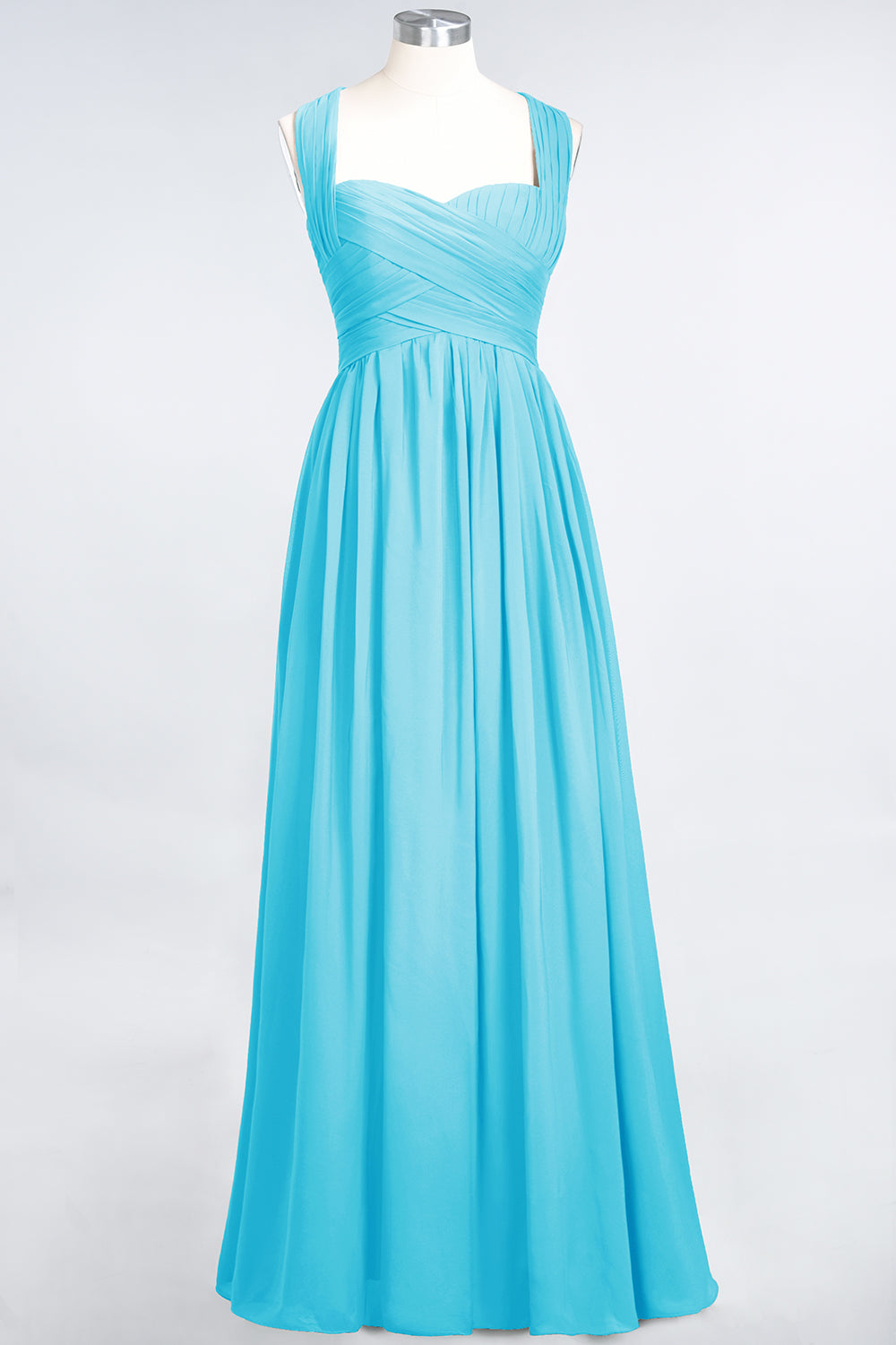 Chic Tiered Sweetheart Cap-Sleeves Bungurdy Bridesmaid Dresses