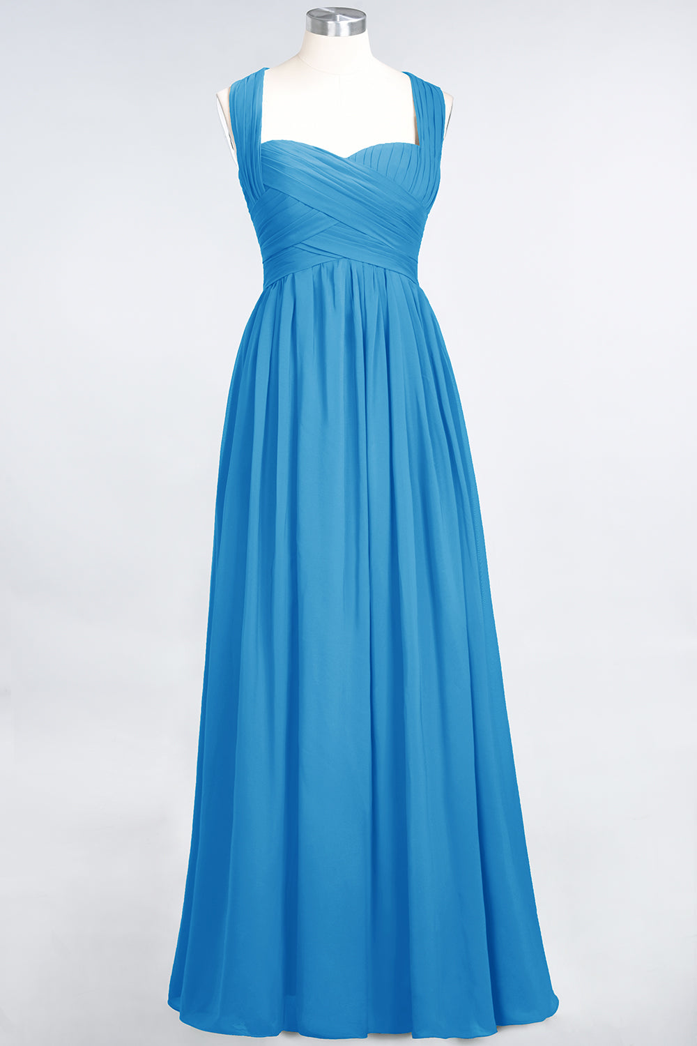 Chic Tiered Sweetheart Cap-Sleeves Bungurdy Bridesmaid Dresses