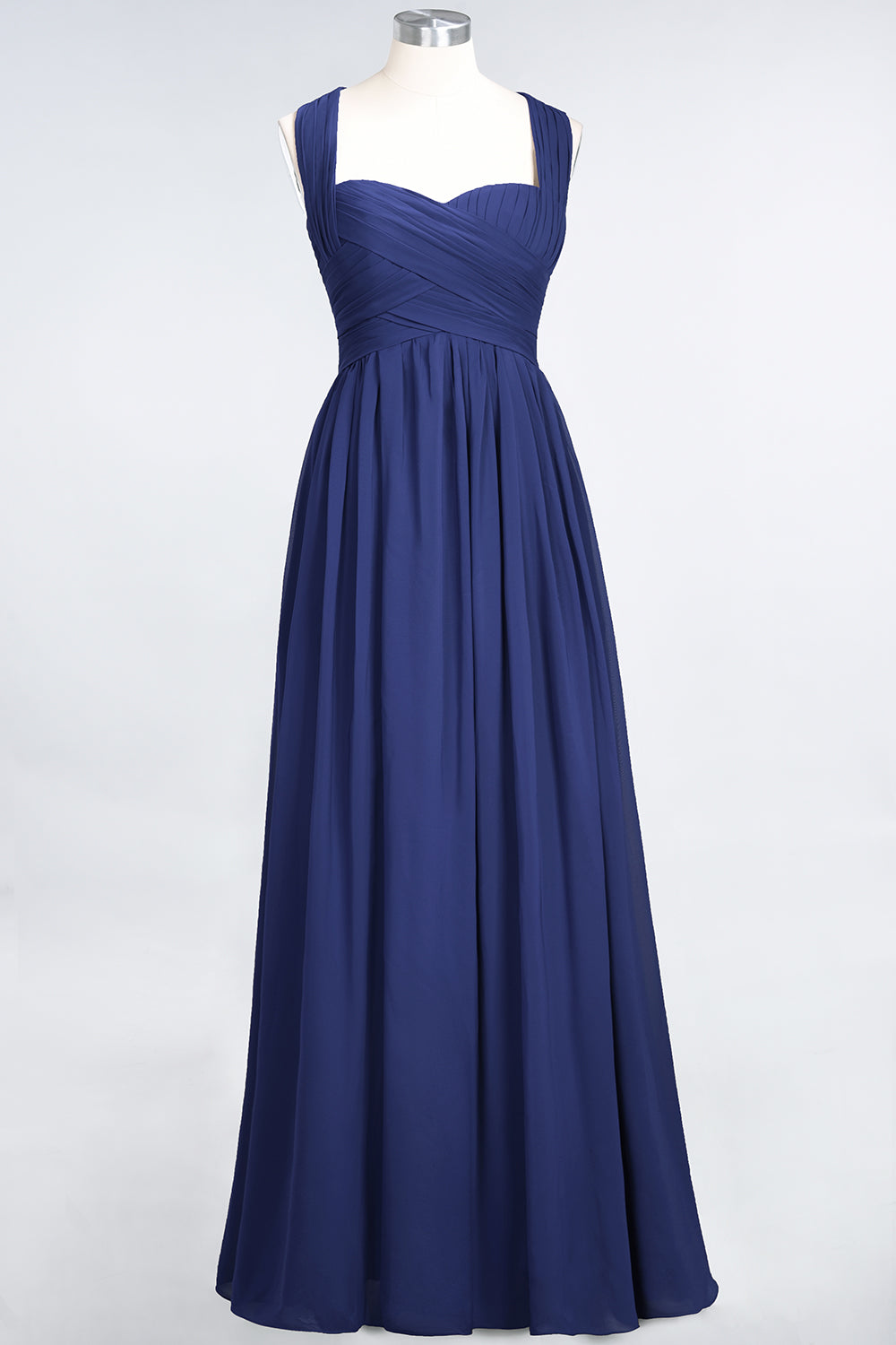 Chic Tiered Sweetheart Cap-Sleeves Bungurdy Bridesmaid Dresses