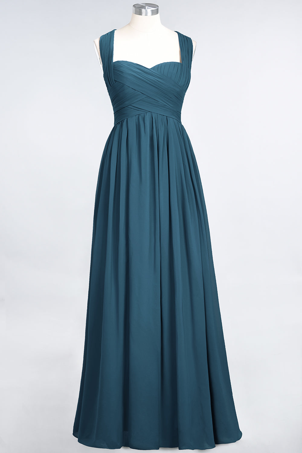 Chic Tiered Sweetheart Cap-Sleeves Bungurdy Bridesmaid Dresses