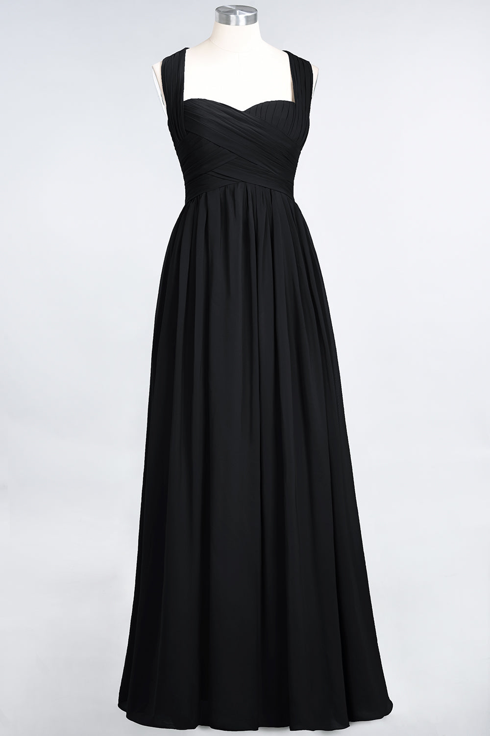 Chic Tiered Sweetheart Cap-Sleeves Bungurdy Bridesmaid Dresses
