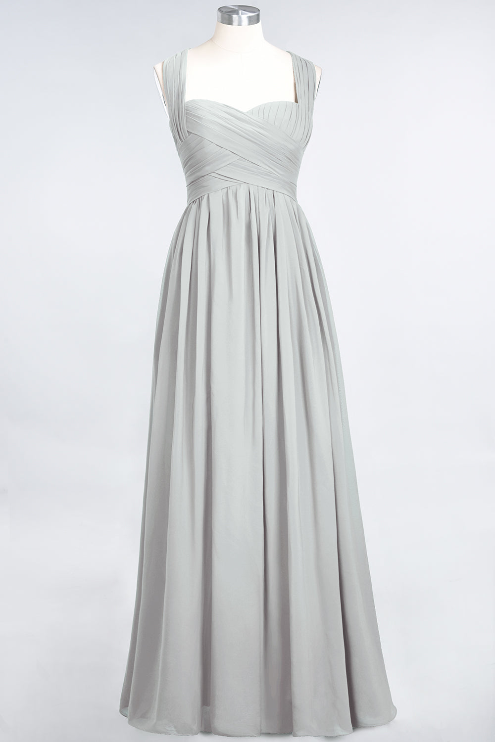 Chic Tiered Sweetheart Cap-Sleeves Bungurdy Bridesmaid Dresses