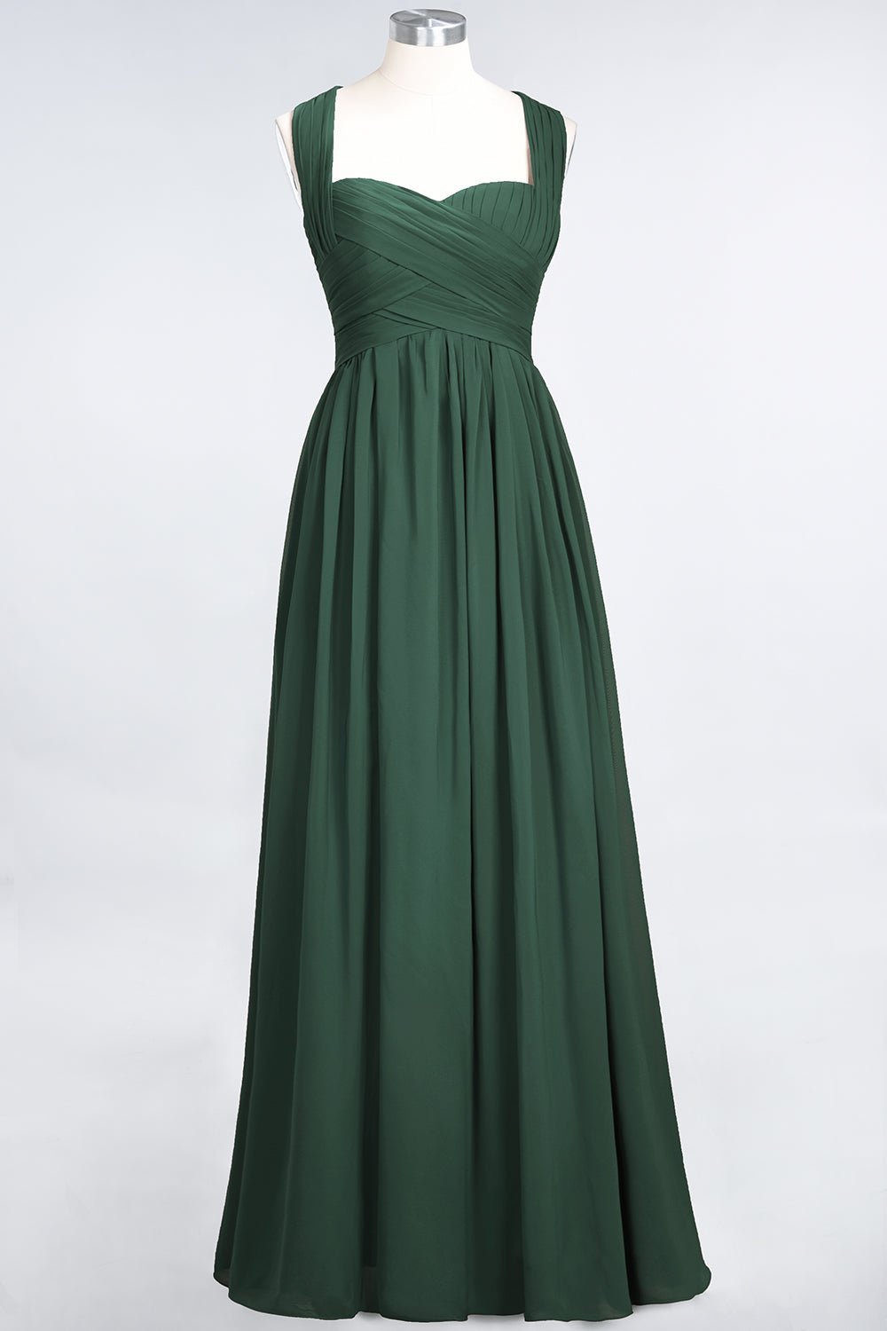 Chic Tiered Sweetheart Cap-Sleeves Bungurdy Bridesmaid Dresses