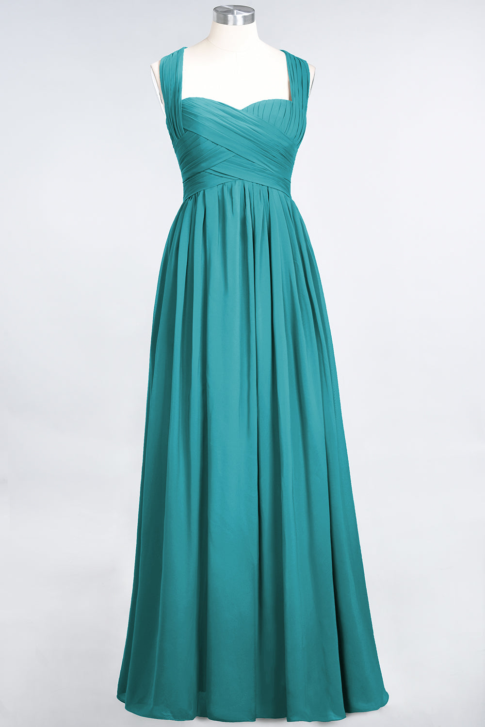 Chic Tiered Sweetheart Cap-Sleeves Bungurdy Bridesmaid Dresses