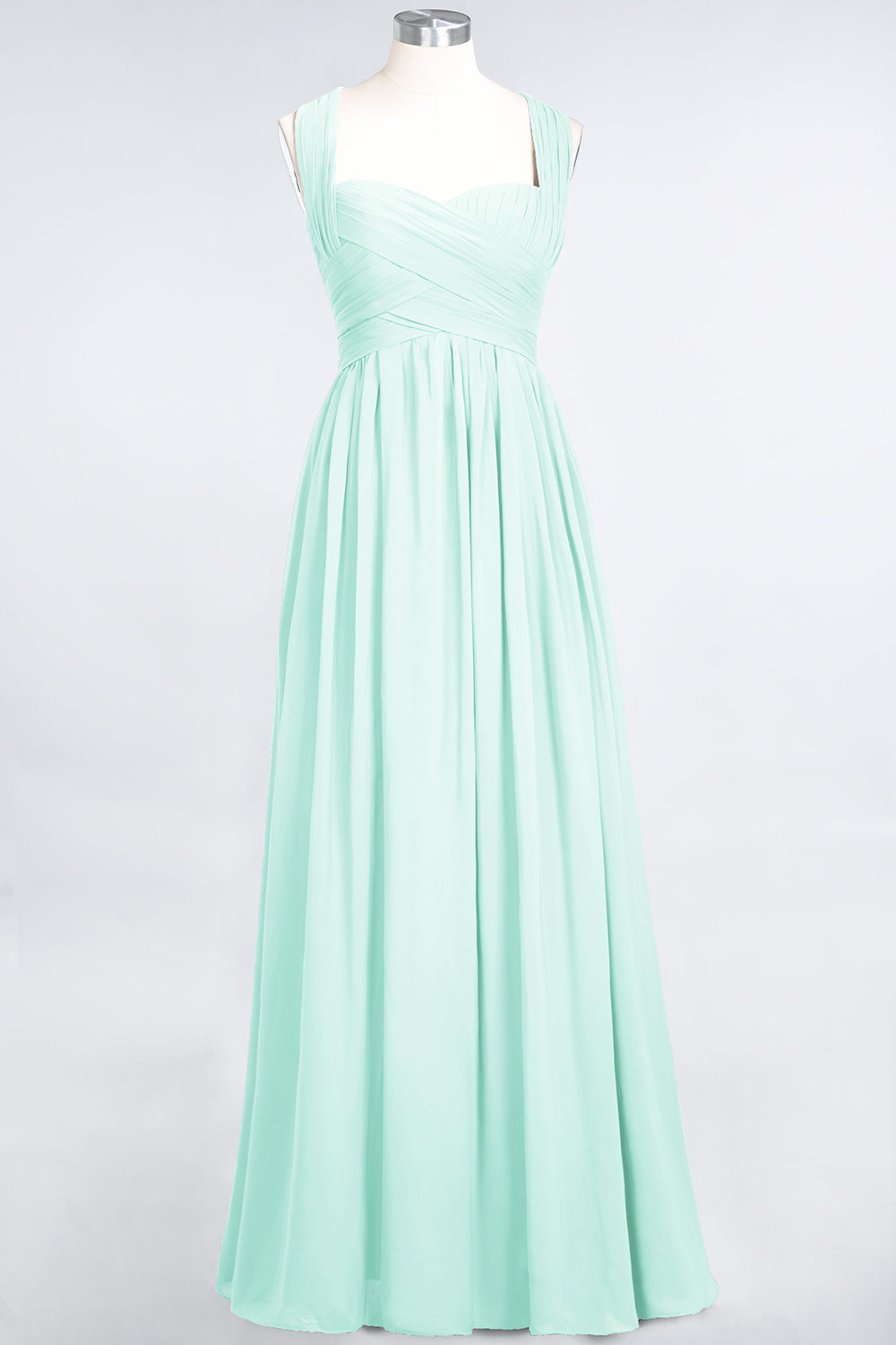 Chic Tiered Sweetheart Cap-Sleeves Bungurdy Bridesmaid Dresses