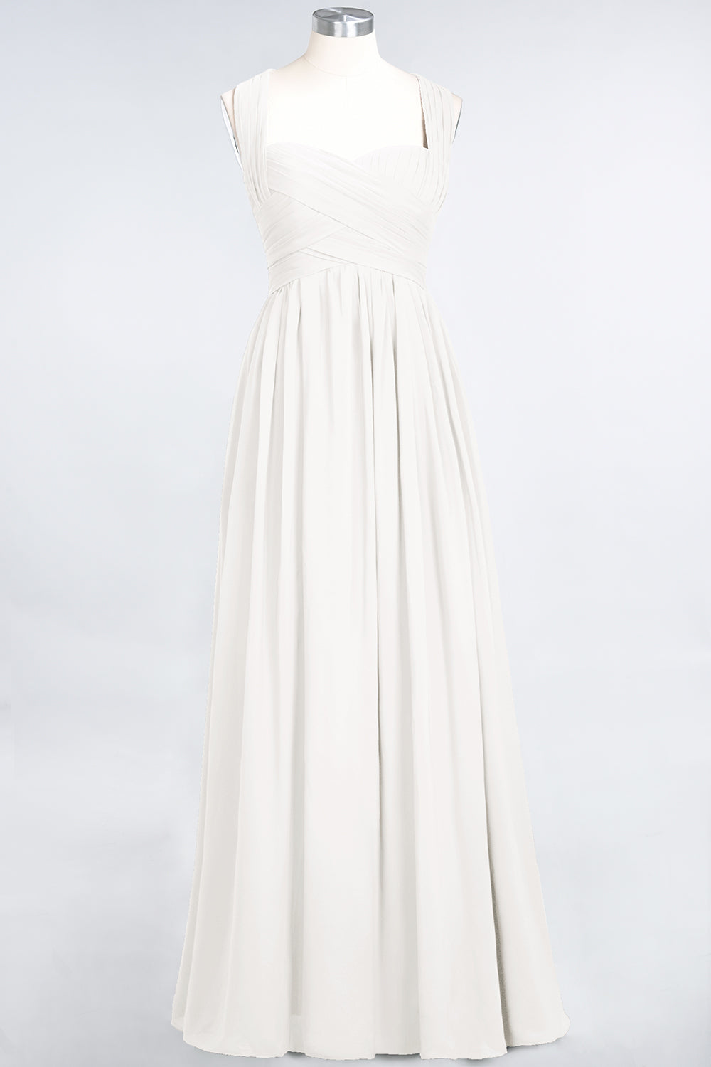 Chic Tiered Sweetheart Cap-Sleeves Bungurdy Bridesmaid Dresses