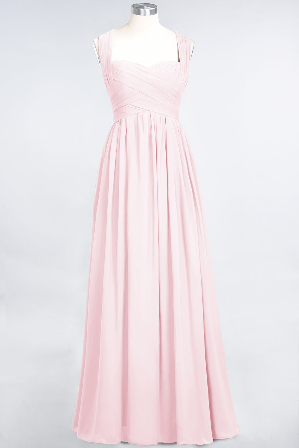 Chic Tiered Sweetheart Cap-Sleeves Bungurdy Bridesmaid Dresses