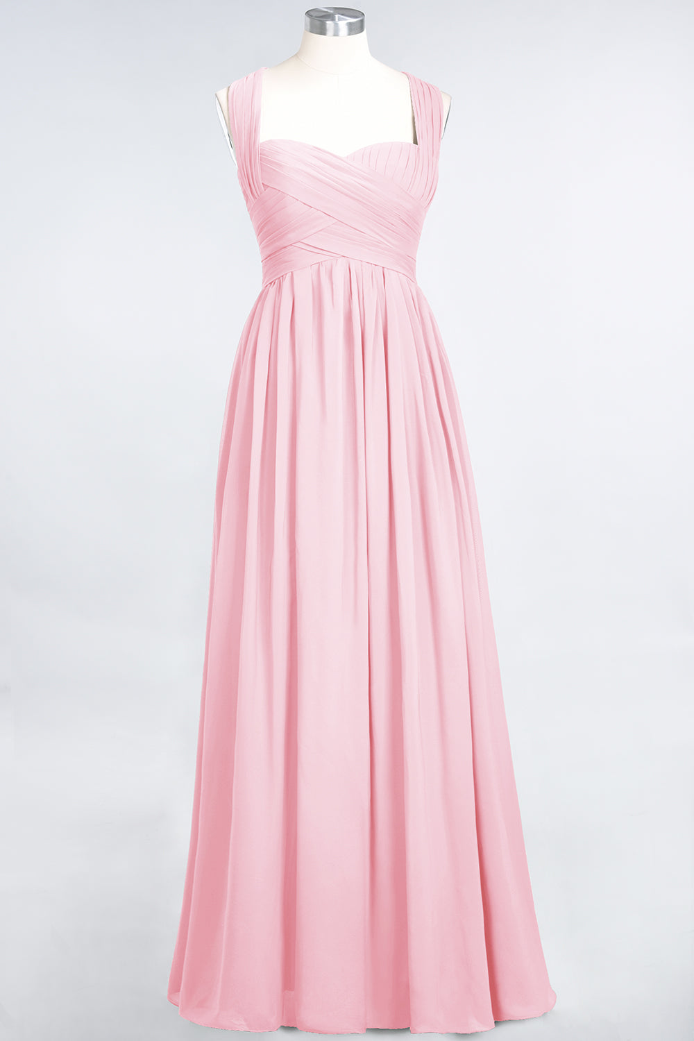 Chic Tiered Sweetheart Cap-Sleeves Bungurdy Bridesmaid Dresses