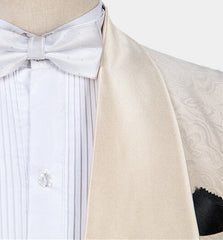 Newinlook White Shawl Lapel Wedding Tuxedo - Three-Piece Set, Online