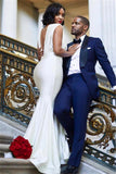 Elegant V-Neck Sleeveless Memaid Evening Dress Online