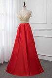 Glamorous V-Neck Rhinestone Burgundy Mermaid Prom Dresses with Cold Sleeves Online