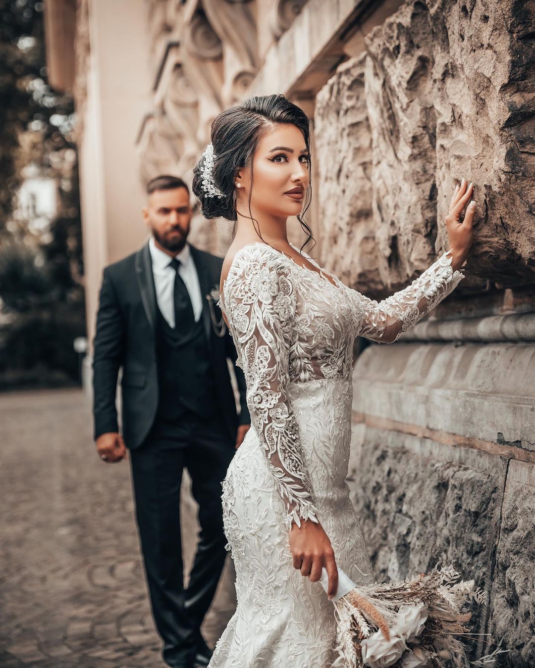 Lace Mermaid Wedding Dress Long Sleeves On Sale Newinlook Lace Mermaid Wedding Dress Long Sleeves On Sale Newinlook