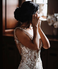 Lace Wedding Dress Mermaid Backless Online
