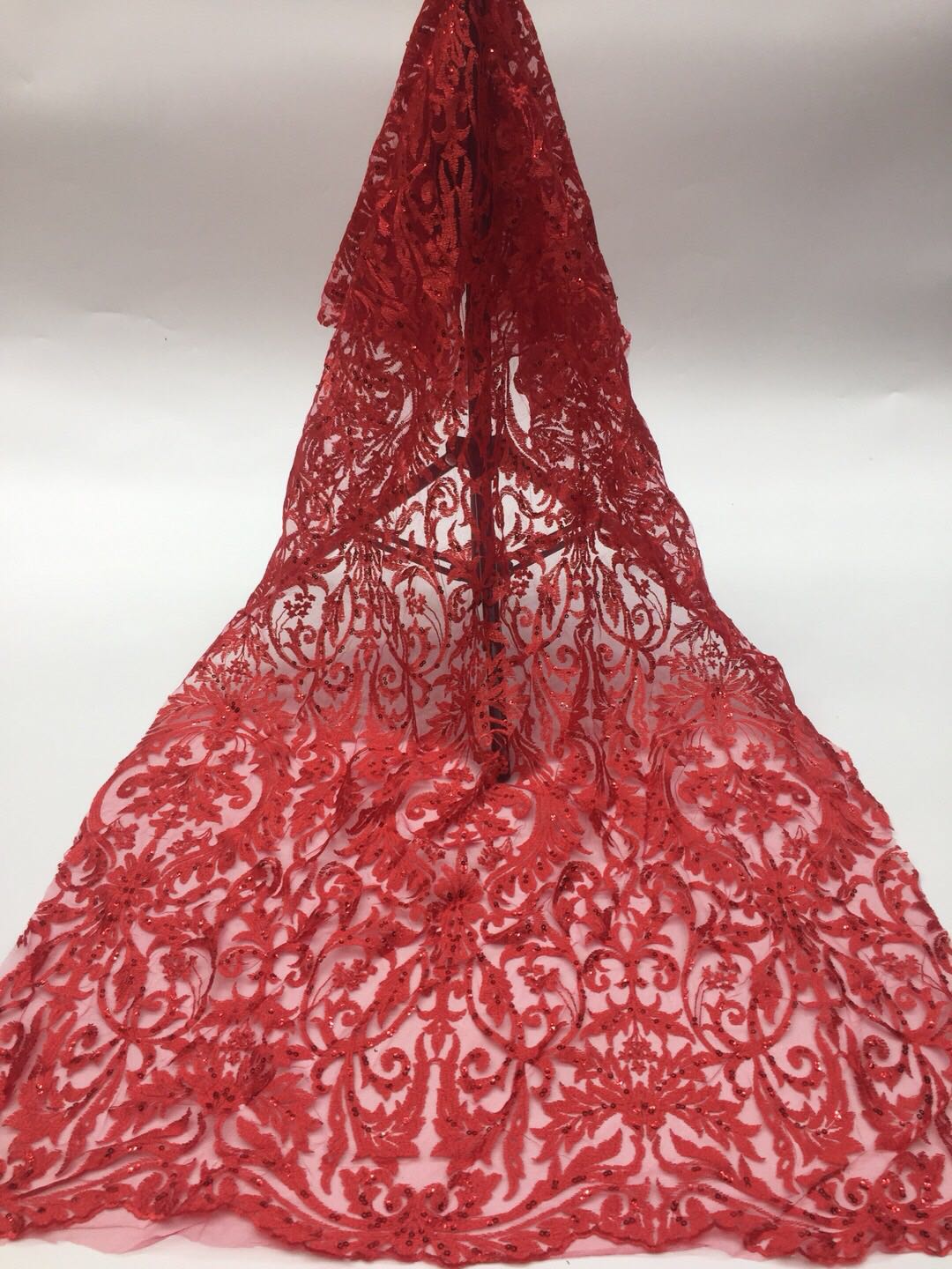 Long Sleeves Burgundy Prom Dress Sequins Mermaid Online