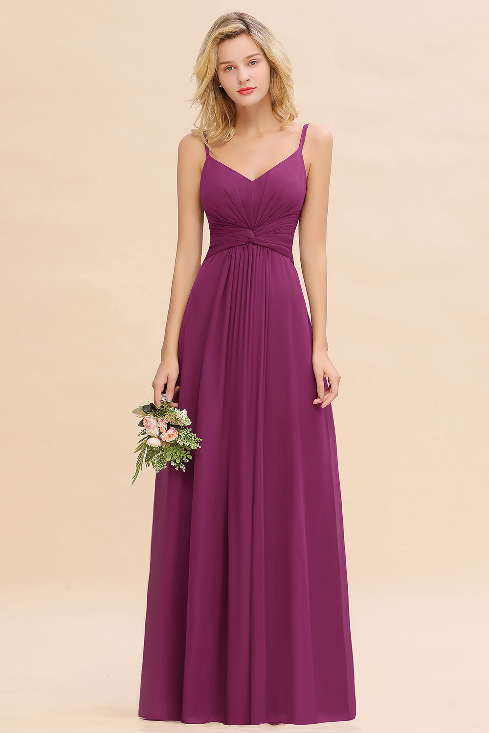 Modest Ruffle Spaghetti Straps Backless Burgundy Bridesmaid dresses Af Newinlook Modest Ruffle Spaghetti Straps Backless Burgundy Bridesmaid dresses Af Newinlook