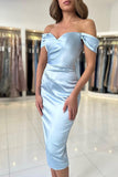 Off-the-Shoulder Sheath Prom Dress Online