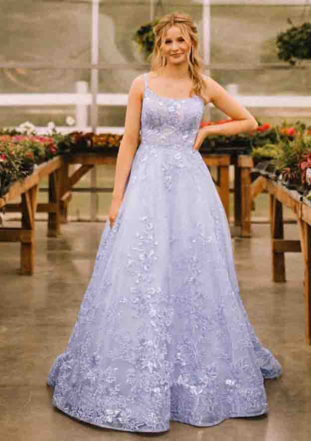 Stunning A-Line Prom Dress/Evening Dress with Appliqued Beading Pocket Newinlook Stunning A-Line Prom Dress/Evening Dress with Appliqued Beading Pocket Newinlook