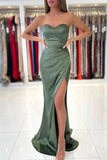 Sweetheart Mermaid Prom Dress Long With Split Online